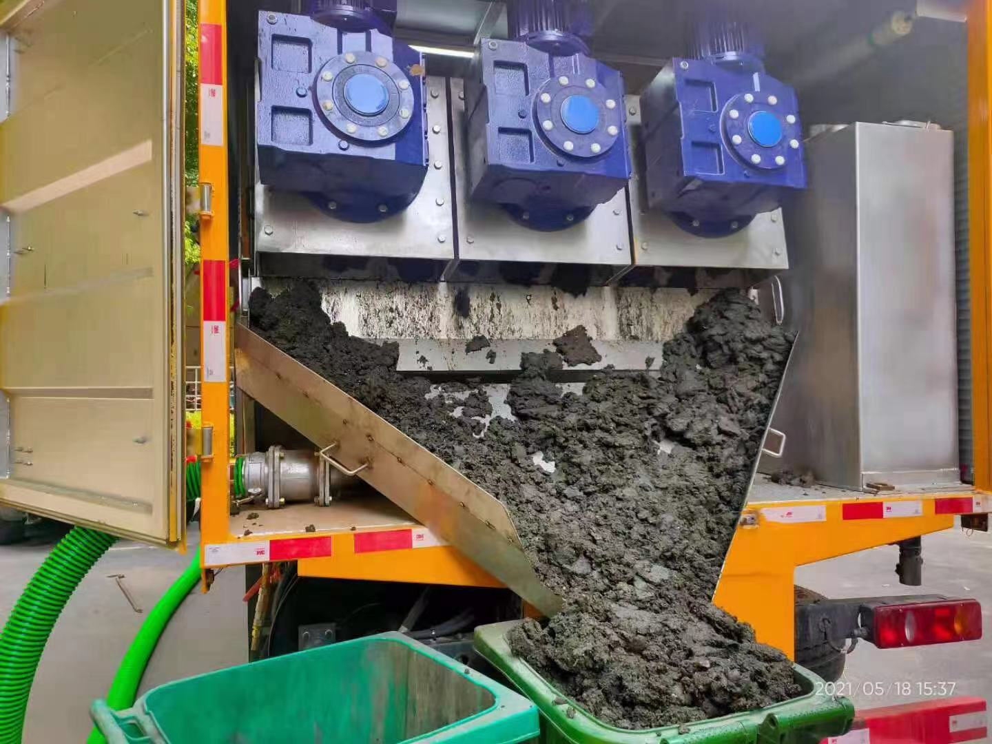 利川化粪池清掏城市维护站-泥浆净化干湿分离处理